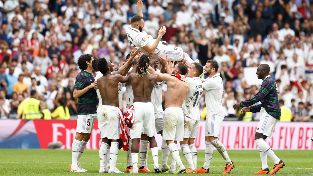 Karim Benzema Breaks Cristiano Ronaldo’s Record In His Farewell Game ...