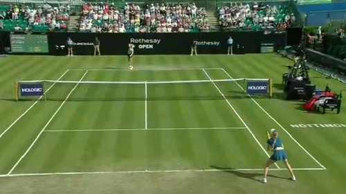 WTA | Rothesay Open | QF3 | Alison Riske v Harriet Dart | Highlights ...