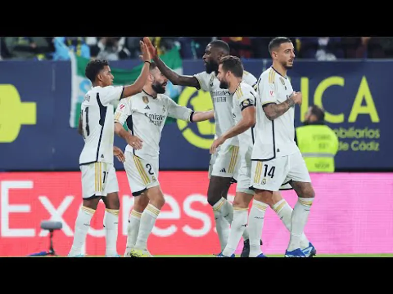 Cadiz CF v Real Madrid | Match Highlights | Matchday 14 | La Liga