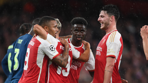 Arsenal channelled emotion of Champions League return, says Arteta