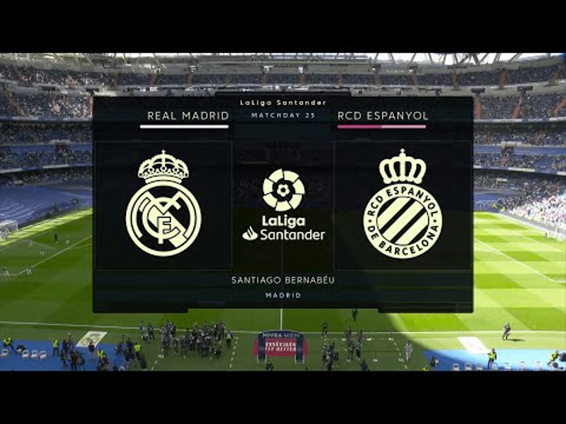 La Liga | Real Madrid v RCD Espanyol | Highlights