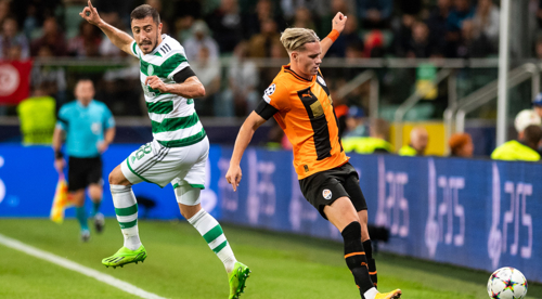 Frustrated Celtic settle for draw against Shakhtar