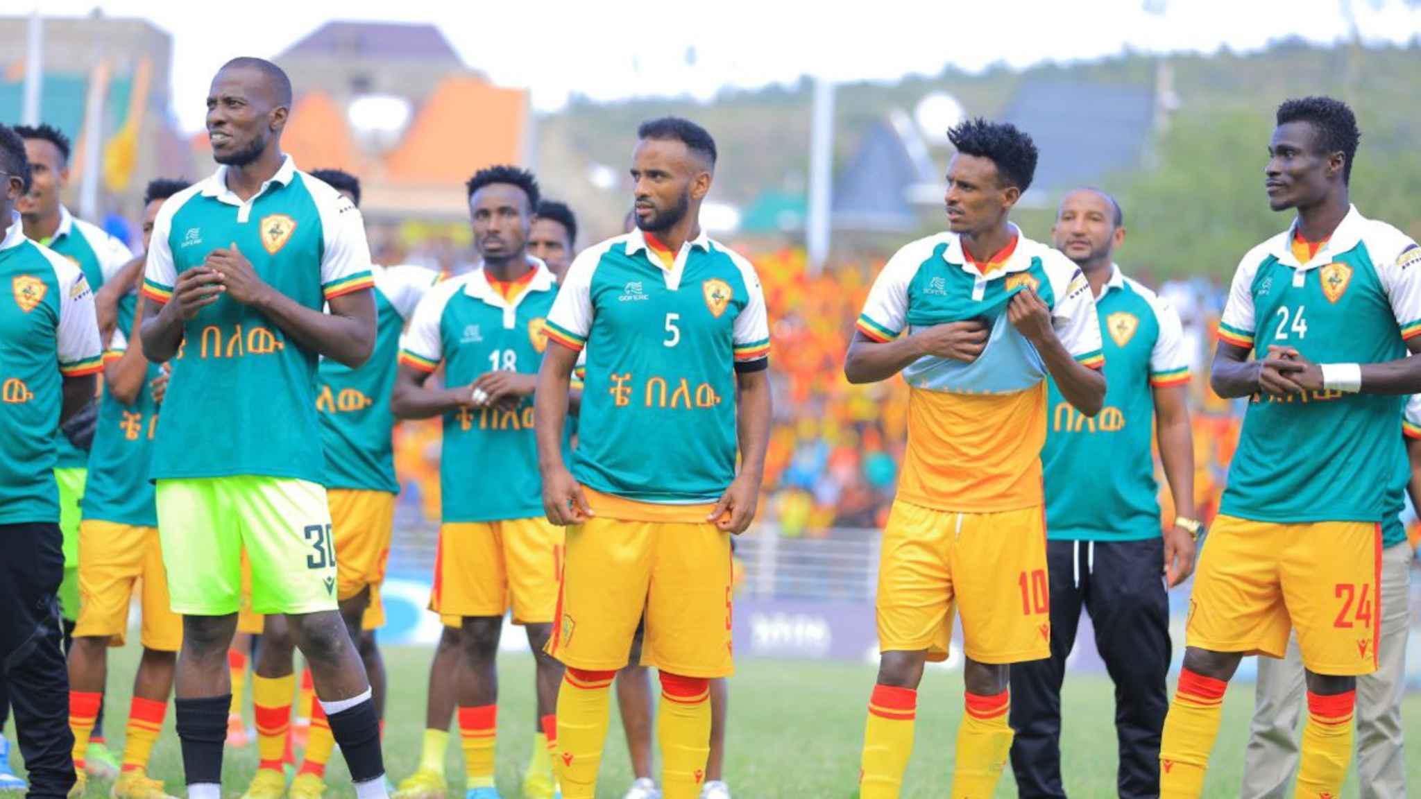 St await coronation against Dire Dawa SuperSport