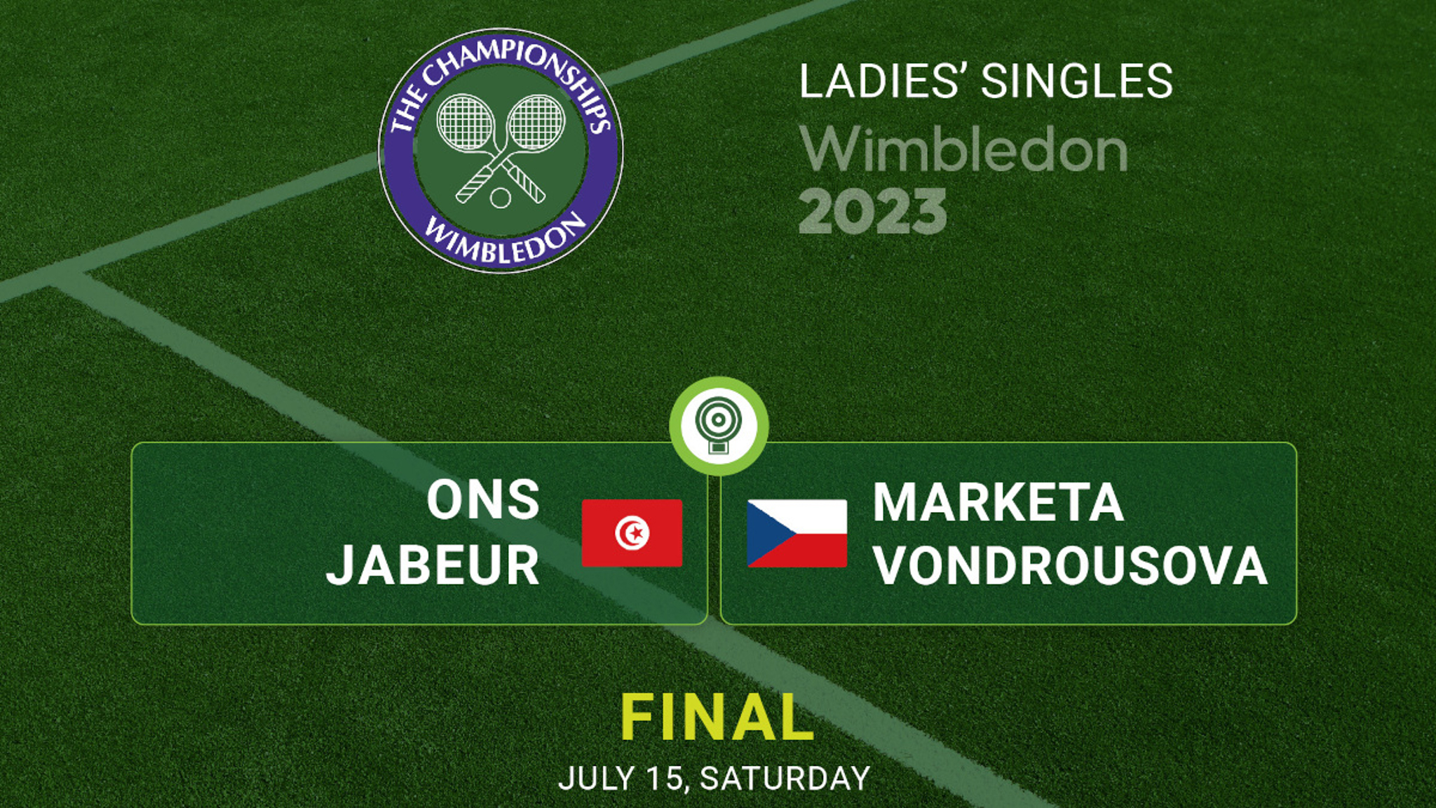 Head to head and paths to Wimbledon women's final SuperSport