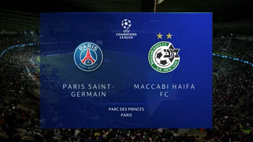 UEFA Champions League | Group H | Paris Saing-Gerrmain v Maccabi Haifa | Highlights