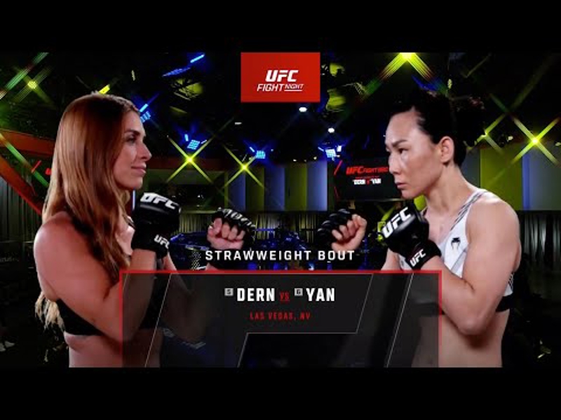 UFC Fight Night | Strawweight | Mackenzie Dern v Yan Xiaonan | Highlights