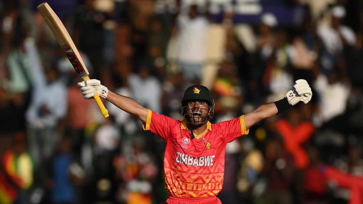 Raza Masterclass As Zimbabwe Smash Dutch In World Cup Qualifier ...