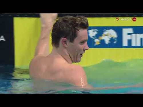 World Aquatics Championships | Bobby Fink wins 800m gold with final lap ...