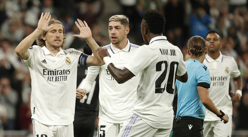 Five-star Real Madrid seal top spot with Celtic drubbing