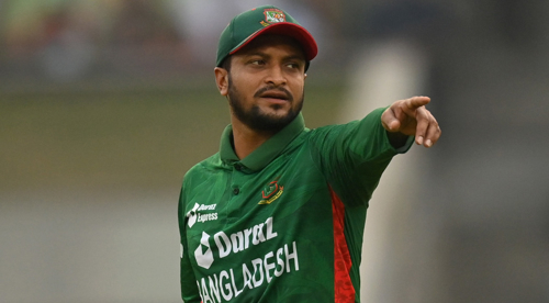 Bangladesh's Shakib ruled out for six weeks