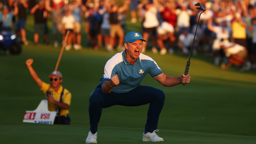 IN COMMAND: Inspired Europe seize control of Ryder Cup