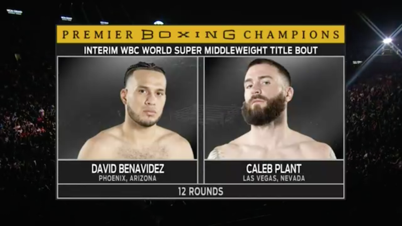 WBC Super Middleweight Title | David Benavidez v Caleb Plant | Highlights