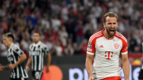 Kane strikes as Bayern defeat struggling Man United