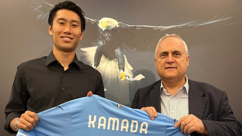 Japan midfielder Kamada moves to Lazio on free transfer