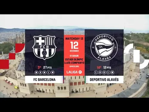 FC Barcelona v Deportivo Alaves | Match Highlights | La Liga | Matchday 13