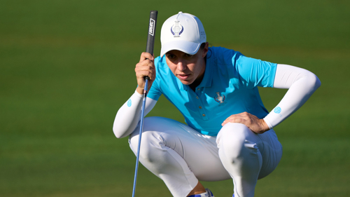 Spain's Ciganda soaking in Solheim Cup on home soil