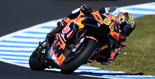 Binder memimpin Kejuaraan MotoGP Australia sementara Bagnaia gagal masuk sepuluh besar