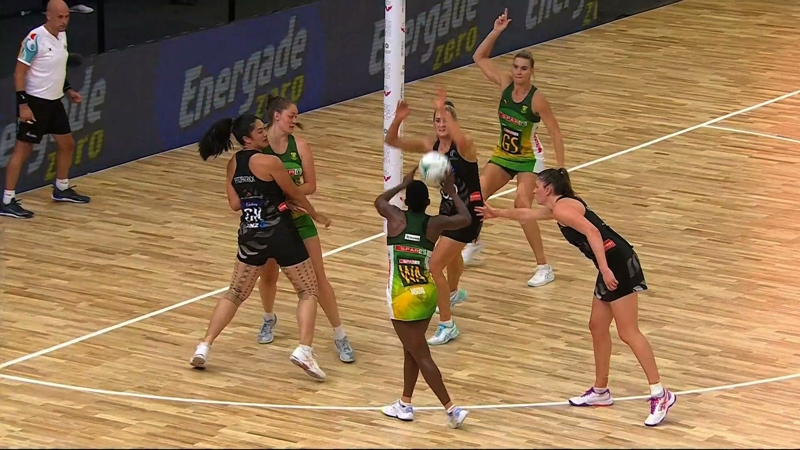 Netball Quad Series | South Africa v New Zealand | Highlights