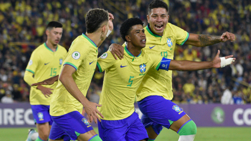 Ten-man Brazil put four past Tunisia to seal quarterfinal berth ...