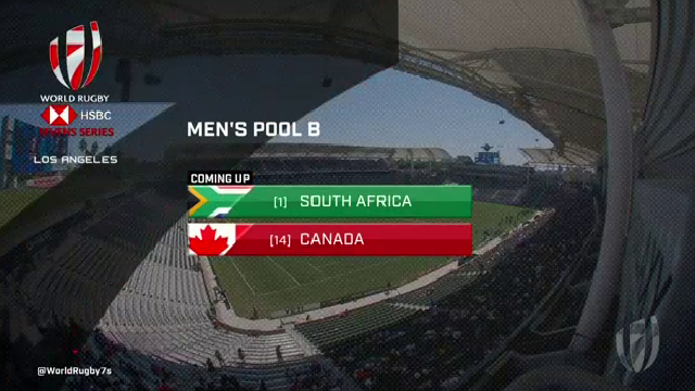 World Rugby HSBC Sevens Series Los Angeles | Pool B | South Africa V ...