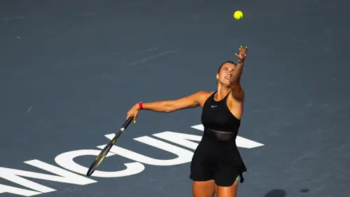 Sabalenka downs Rybakina to reach WTA Finals semis
