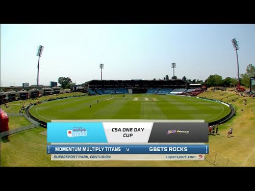 Momentum Multiply Titans v Gbets Rocks | Match Highlights | SA Cricket One Day Cup
