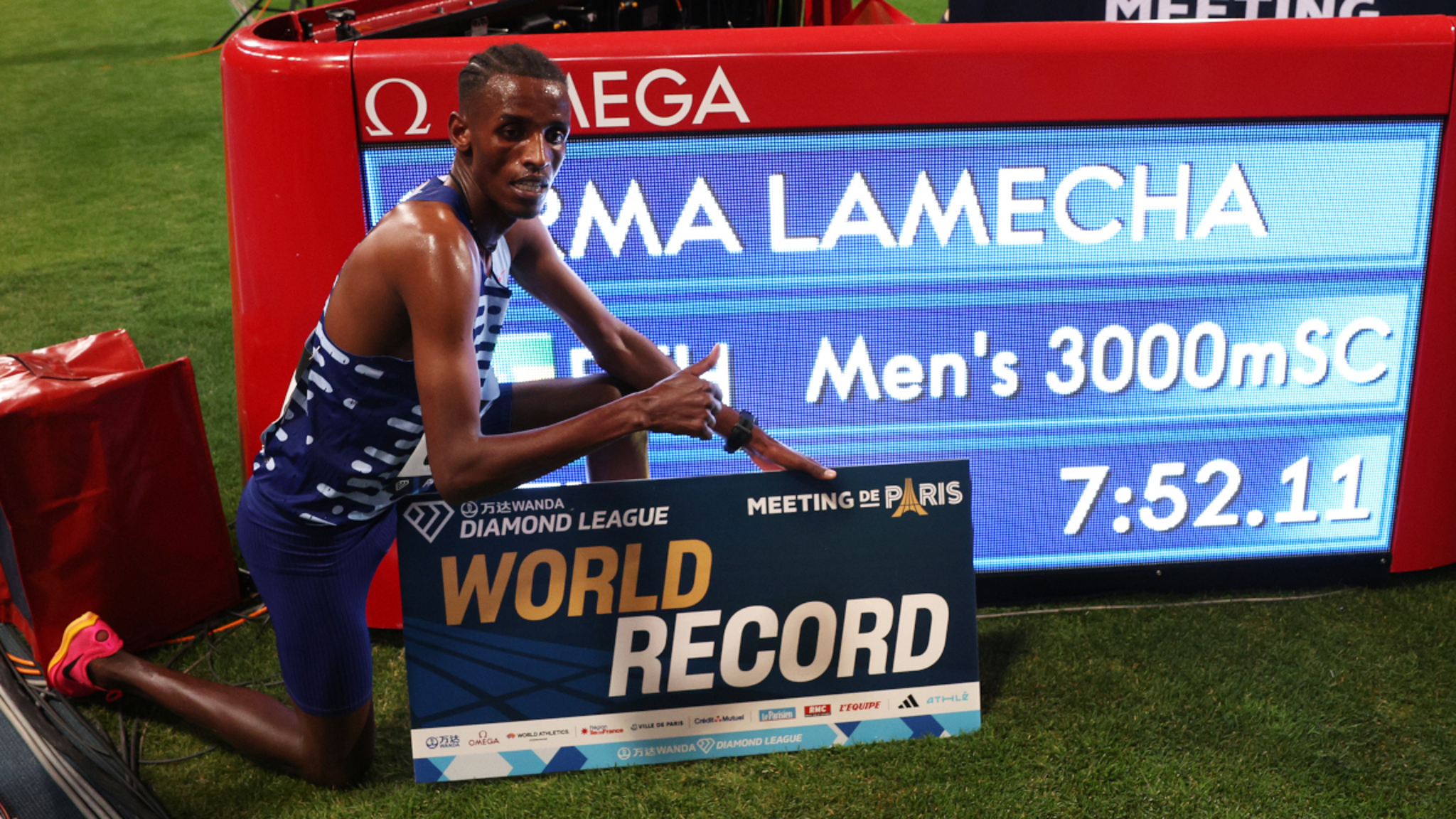 Ethiopia's Girma sets new steeplechase world record SuperSport