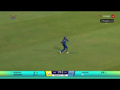 Donavon Ferreira 82* | Durban's Super Giants V Joburg Super Kings ...