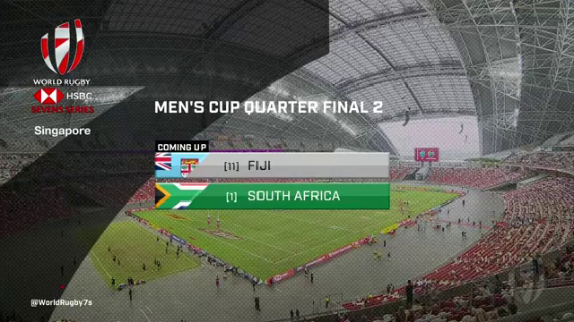 World Rugby HSBC Sevens Series Singapore | FIJI V South Africa ...