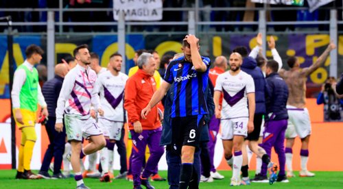 Inter slump to defeat against Fiorentina