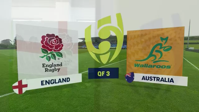Women's Rugby World Cup | England v Australia | Highlights