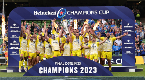 La Rochelle edge Leinster again to win back-to-back European crowns