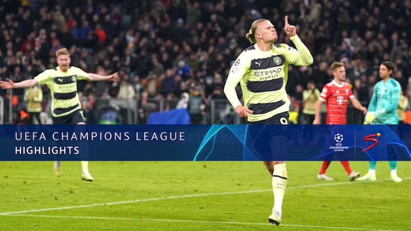 UEFA Champions League | QF | 2nd Leg | Bayern Munich v Manchester City | Highlights